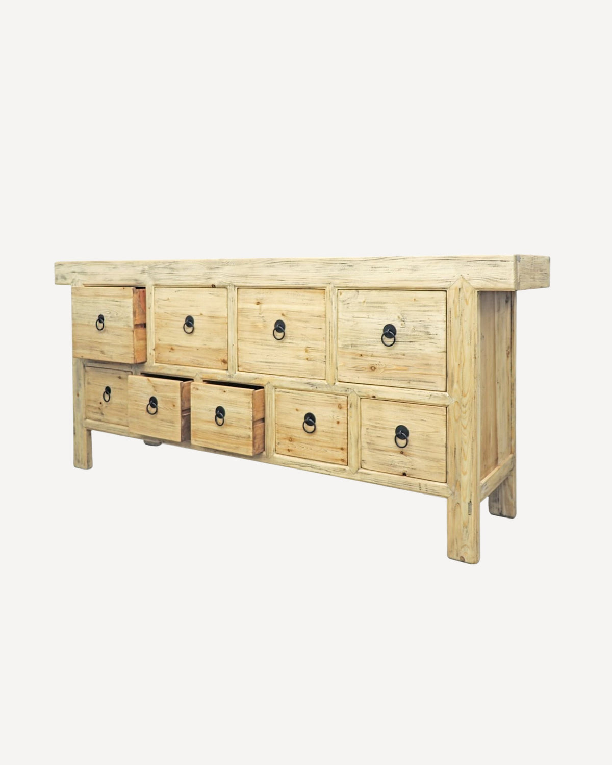 Pavia Sideboard - 9 Drawer - Natural