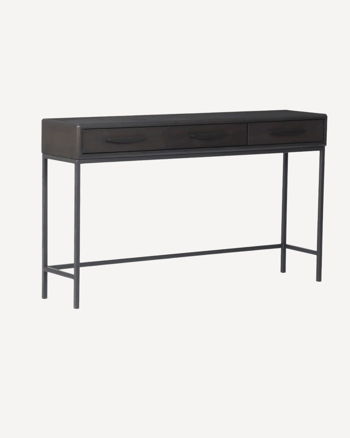 Hartley Console - 3 Drawer - Deep Oak