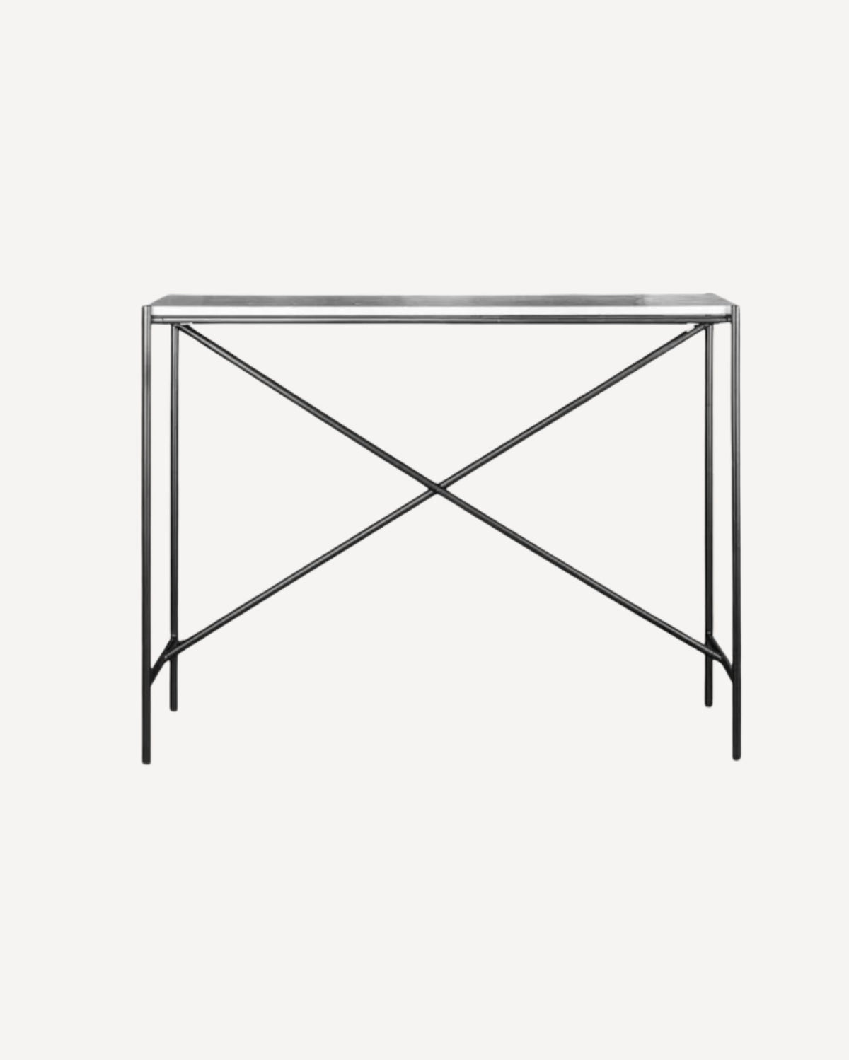 Calypso Iron and Marble Console