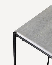 Calypso Iron and Marble Console