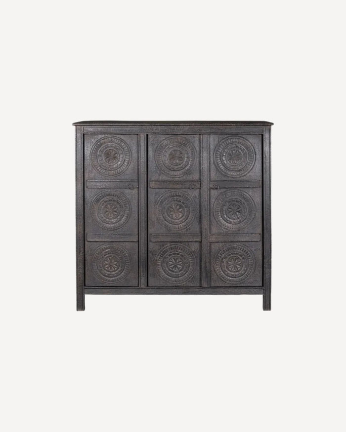 Theron Carved Cabinet