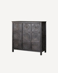 Theron Carved Cabinet