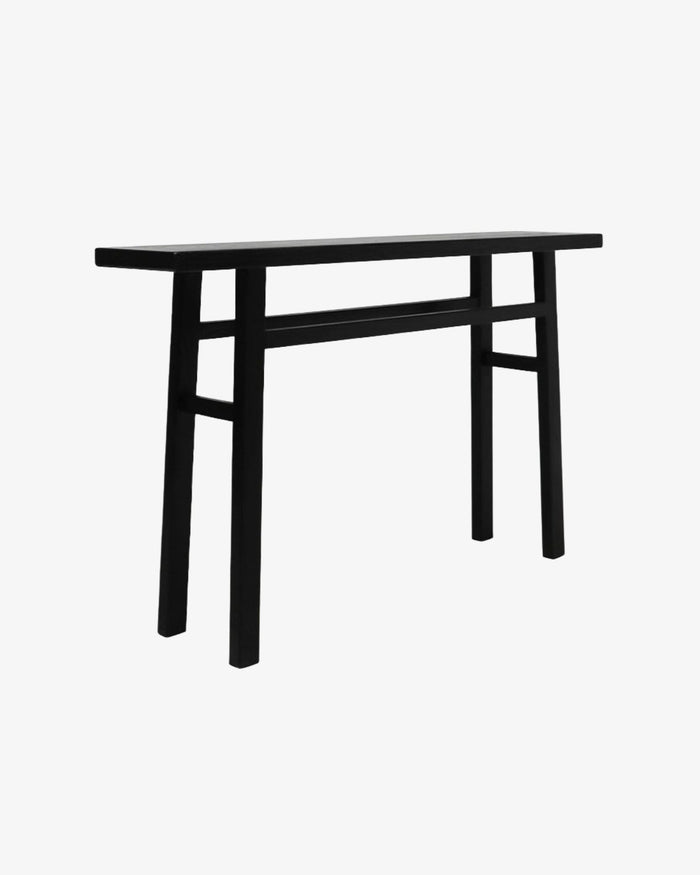 Pavia Console Table Black - 150cm