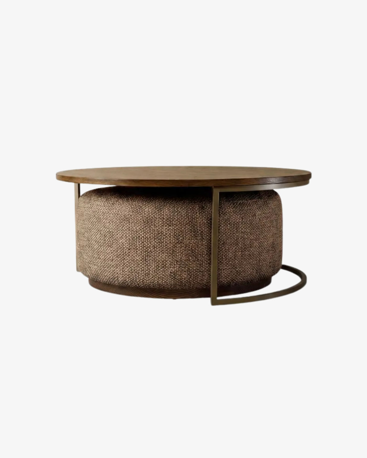 Edison Coffee Table + Ottoman - Coffee