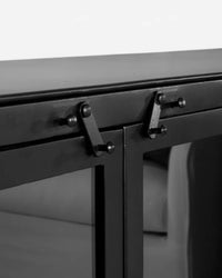 Monroe Iron & Glass Sideboard