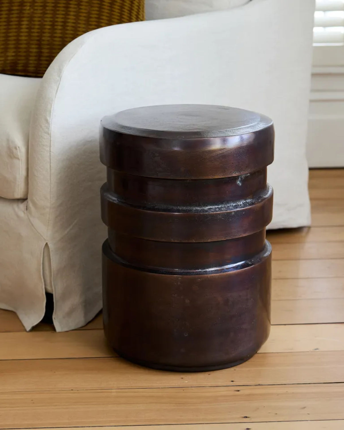 Palmer Drum Side Table