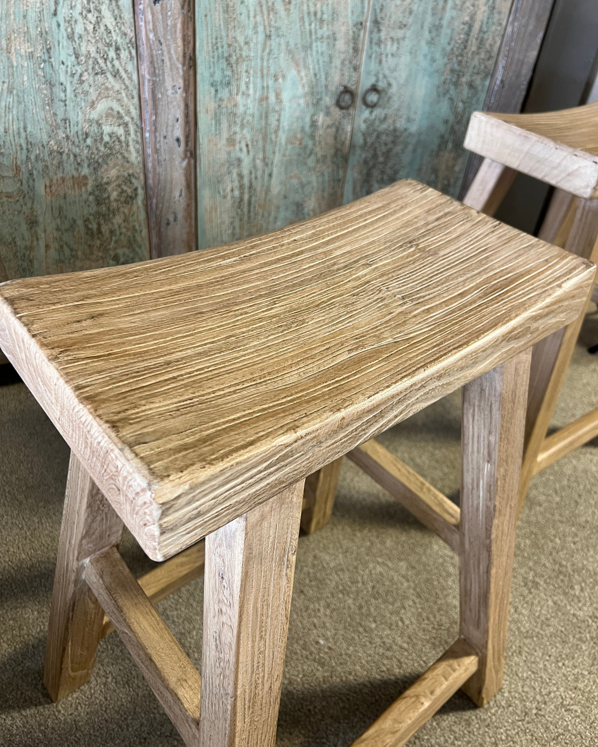 Ventura Elm Barstool - Natural