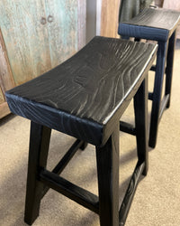 Ventura Elm Barstool - Black