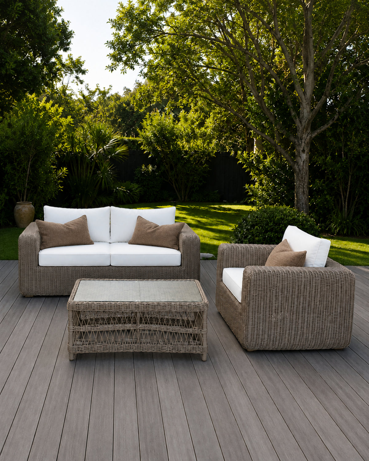 Carmel Outdoor 3 Seater Sofa