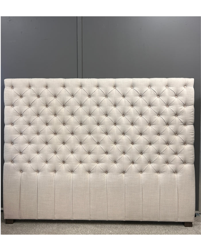 Osana Headboard - Natural Linen - King/Super King