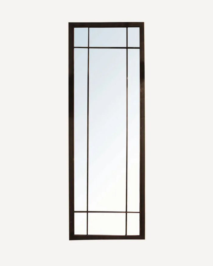 Full Length Iron Grid Mirror - 180CM