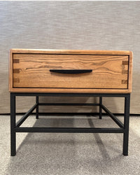 Hartley Bedside Table - Natural Oak