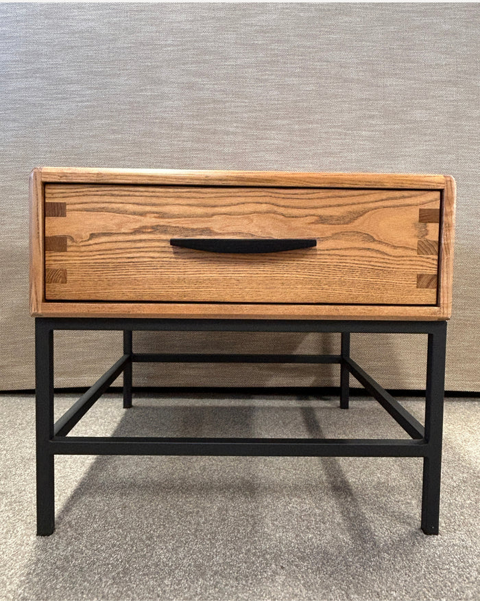 Hartley Bedside Table - Natural Oak
