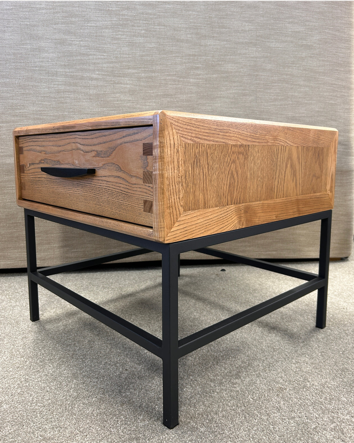 Hartley Bedside Table - Natural Oak