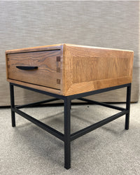 Hartley Bedside Table - Natural Oak