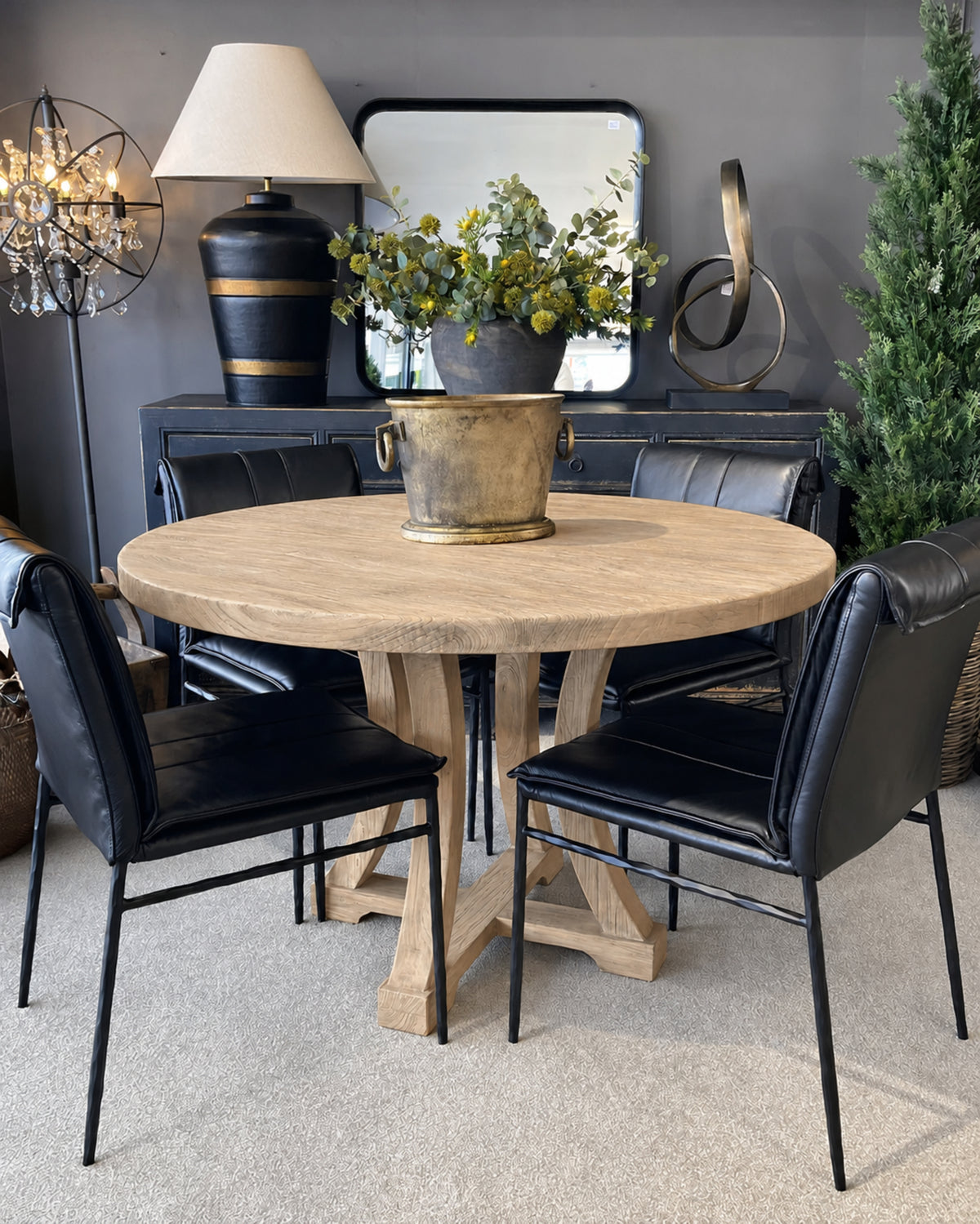 Chicago Round Dining Table - 120CM