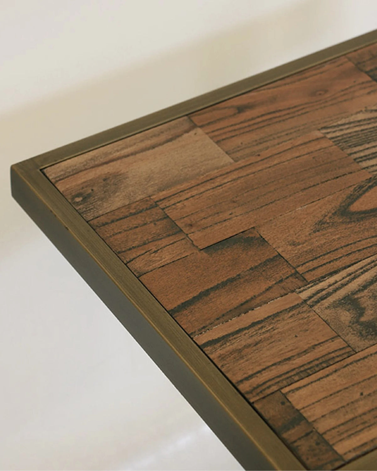 York Sofa Table - Antique Brass