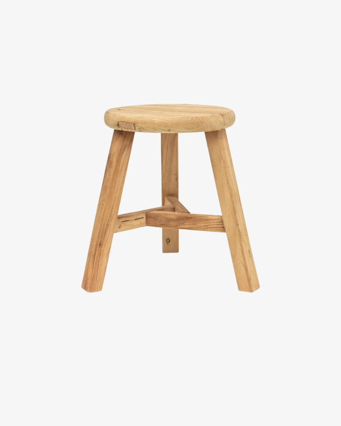 Pavia Side Table / Stool - Natural - Round