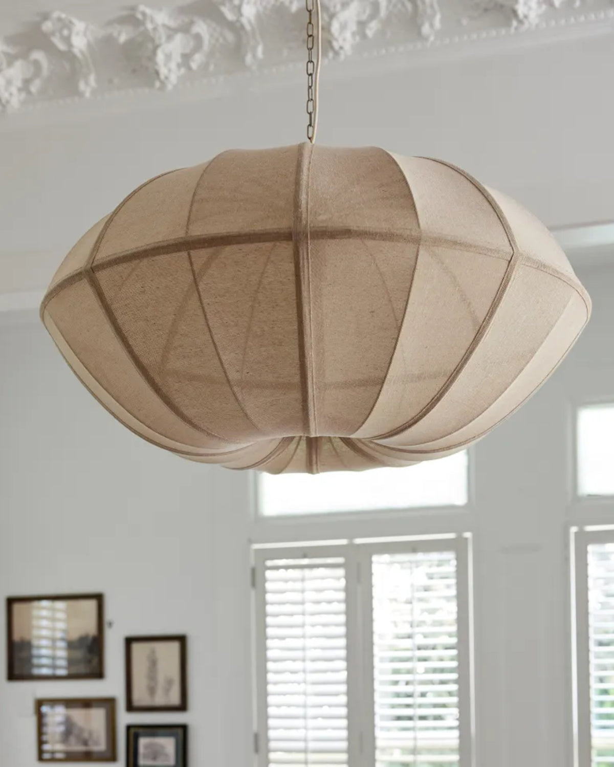 Thea Cloud Pendant - Natural - 90CM