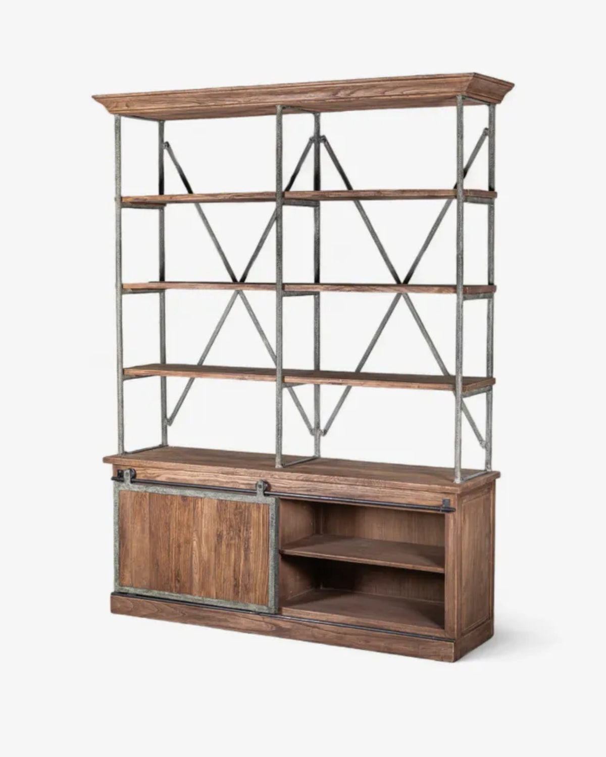 Sliding Door Bookshelf