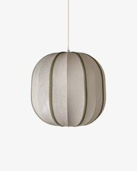 Thea Orb Olive & Natural Pendant