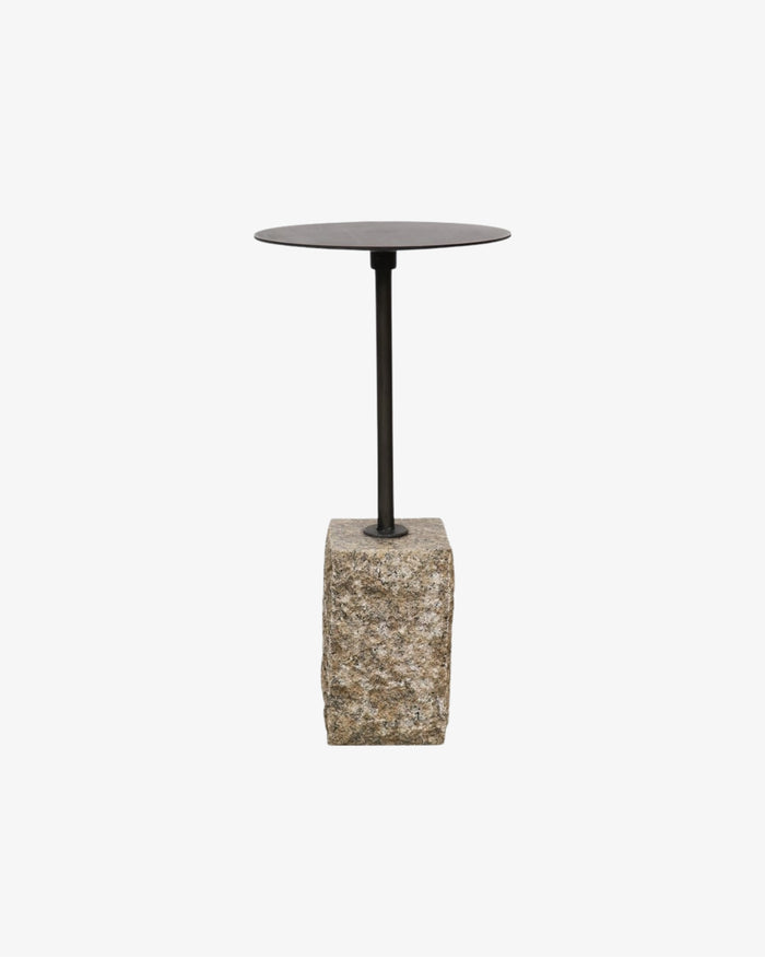 Ryker Martini Side Table - Granite