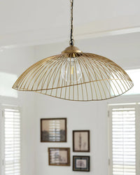Havana Gold Metal Light Pendant