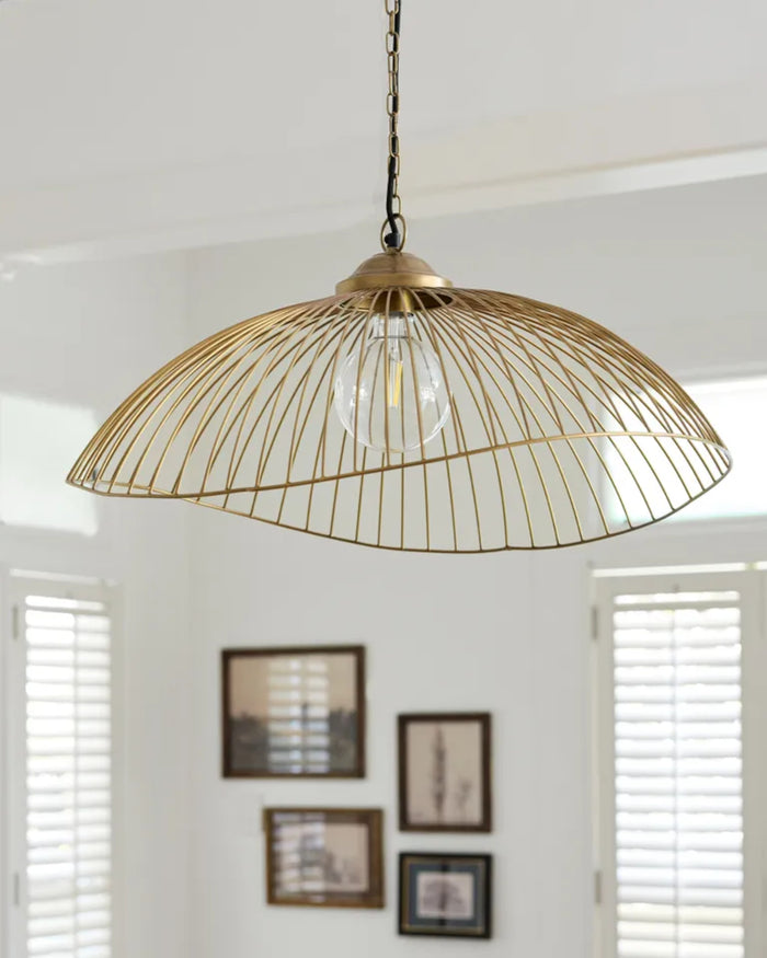 Havana Gold Metal Light Pendant
