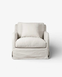 Hastings Slipcover Armchair - Natural