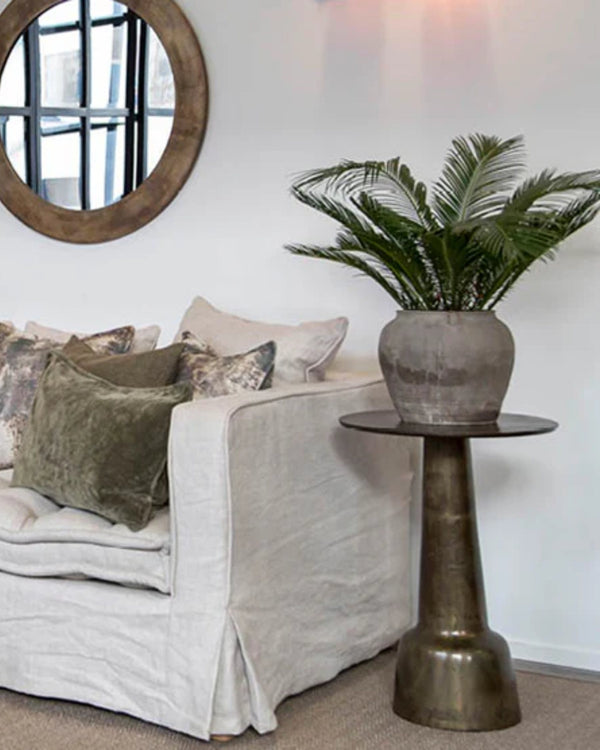 Artwood Kim Side Table - Vintage Brass