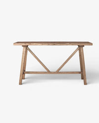 Remi Trestle Console Table