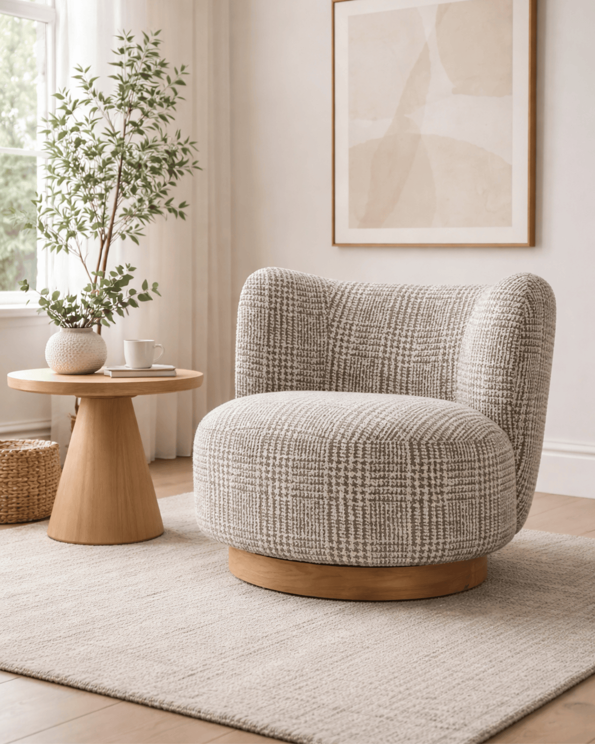 Jasper Swivel Armchair