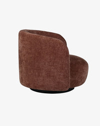Haydee Swivel Chair - Tobacco