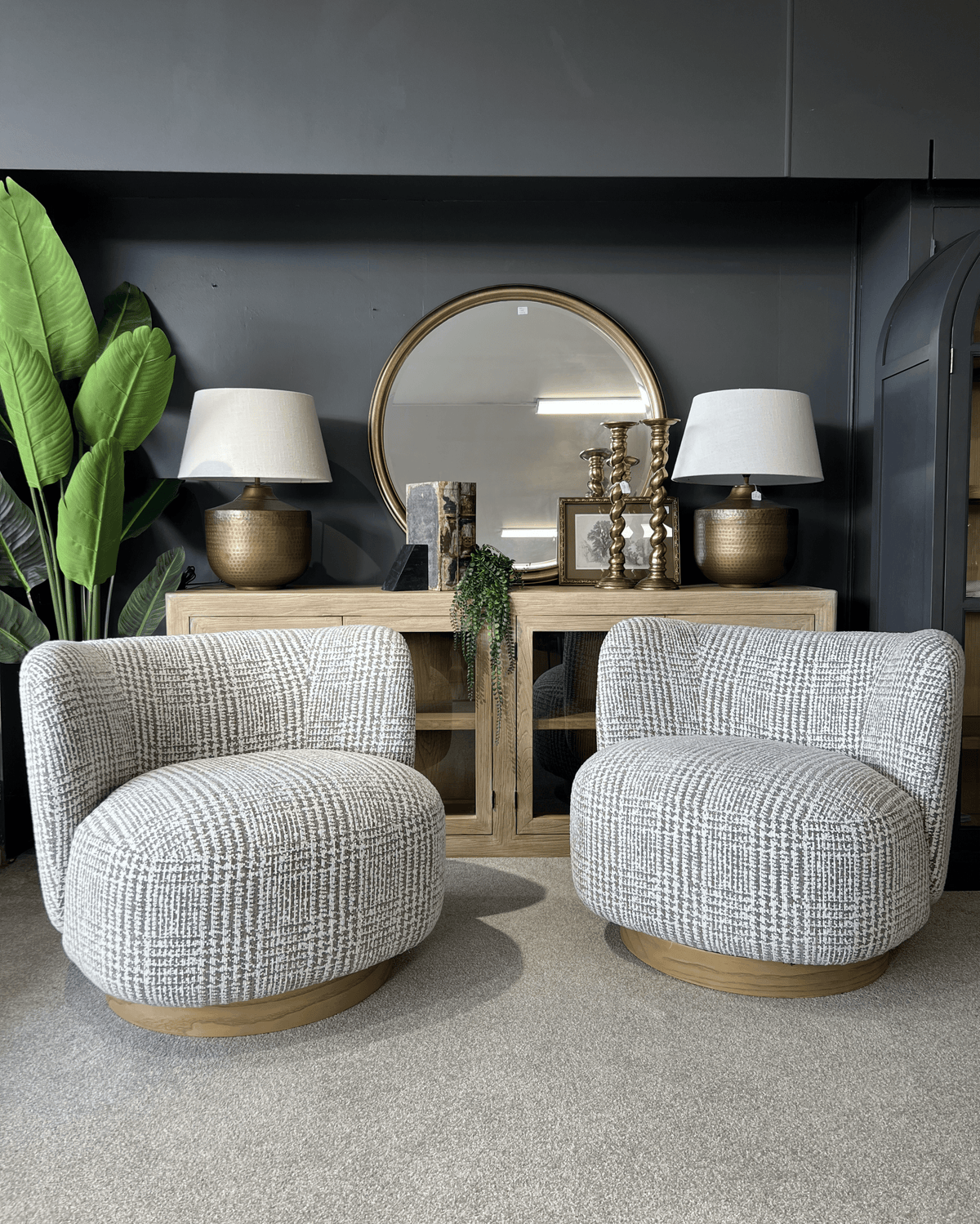 Jasper Swivel Armchair