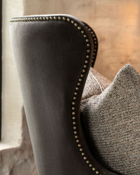 Artwood Mischa Armchair - Dark Brown Velvet
