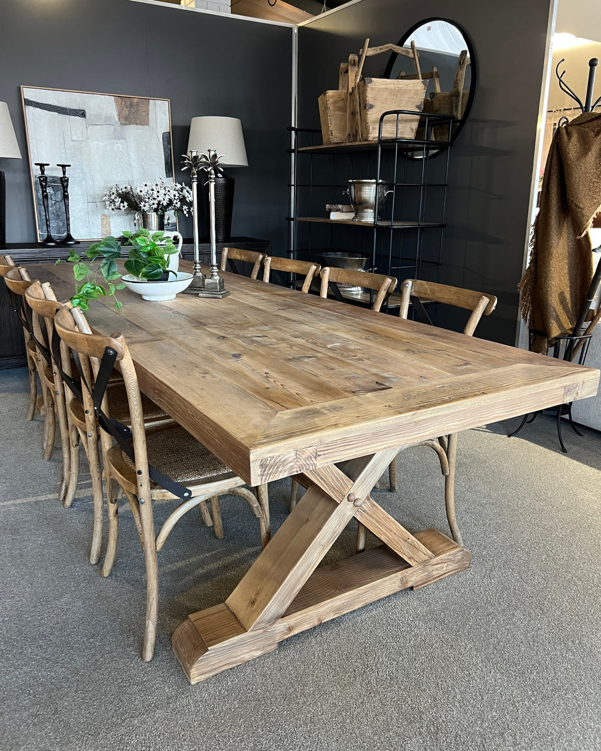 Nomad Old Door Dining Table - 300cm