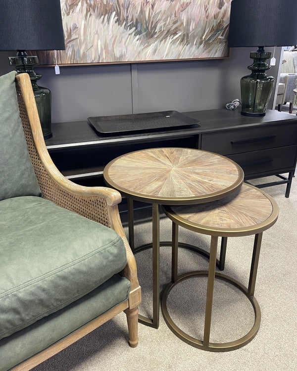 Pearson Round Nesting Side Tables - Set of 2