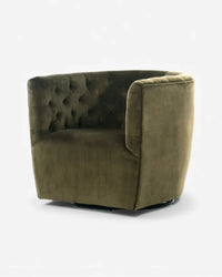 Ellis Swivel Chair Olive