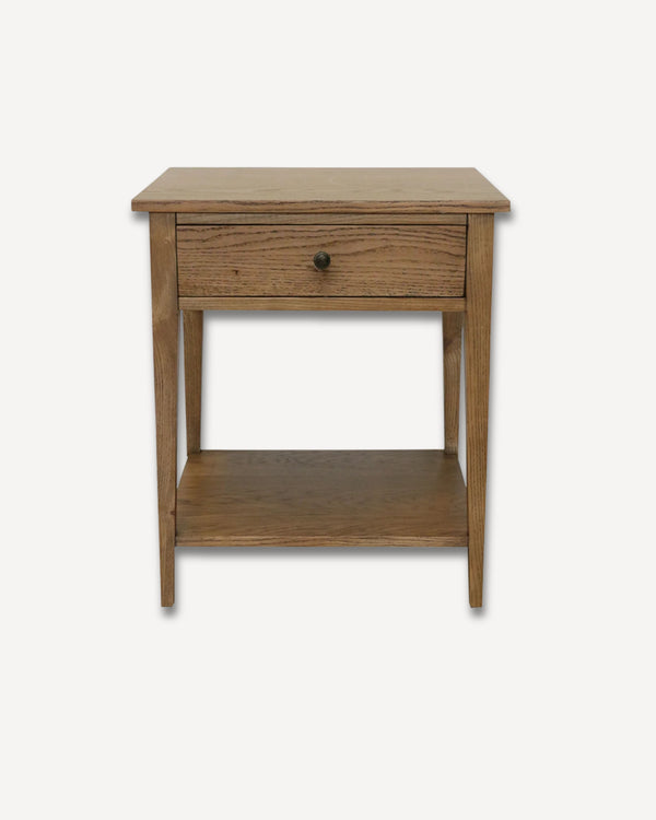 Remi Bedside Table - Oak