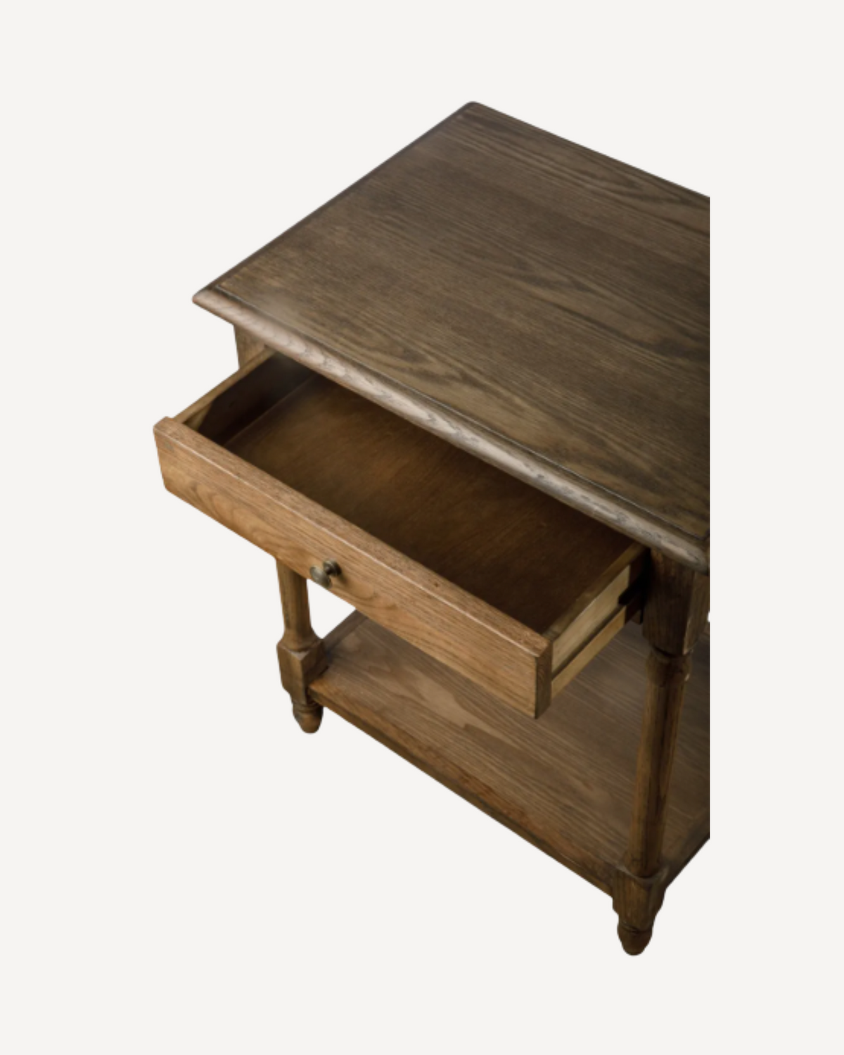 Chloe Bedside Table - Oak Grey