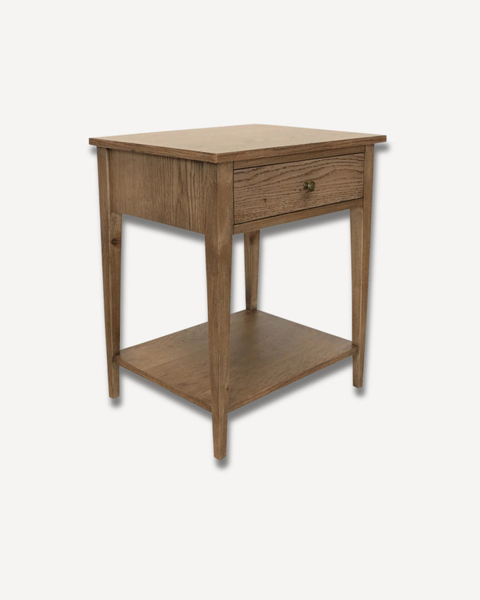 Remi Bedside Table - Oak