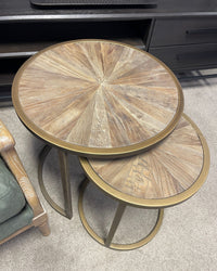 Pearson Round Nesting Side Tables - Set of 2