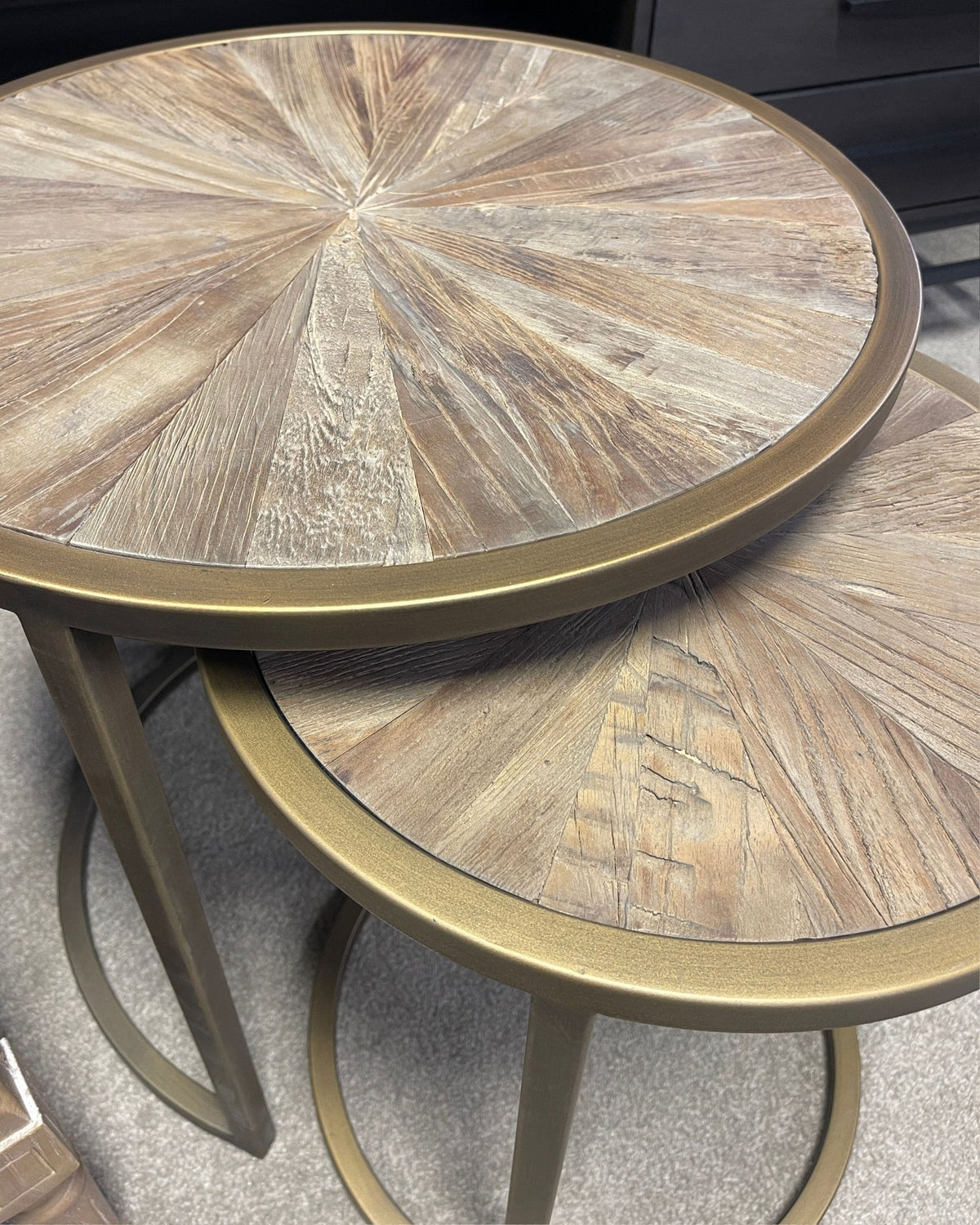 Pearson Round Nesting Side Tables - Set of 2