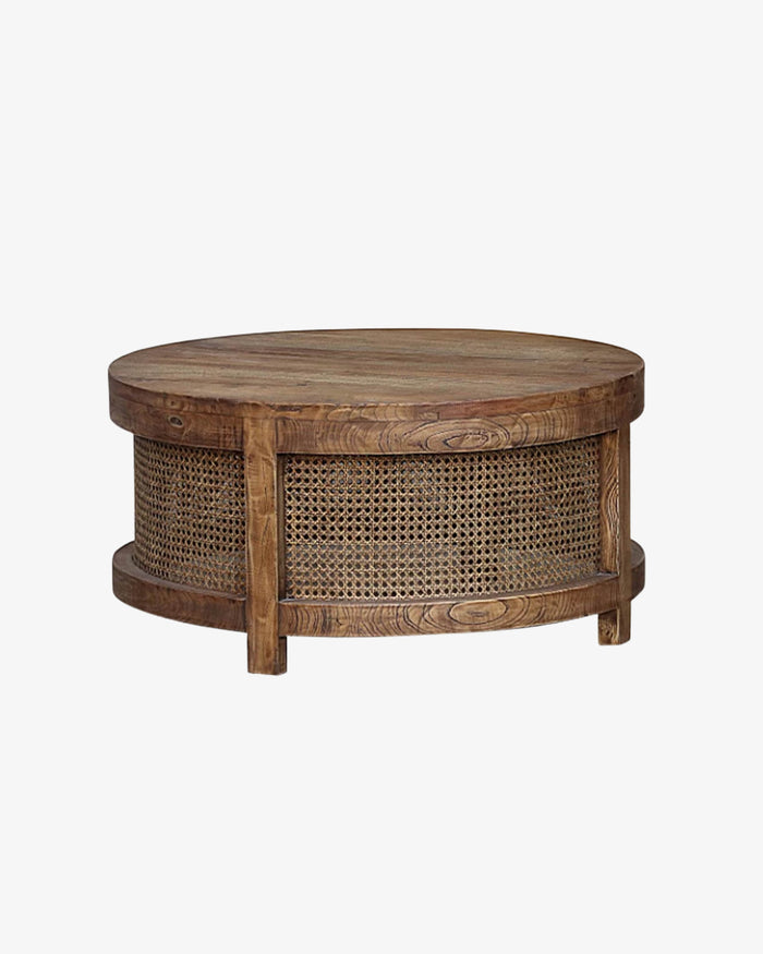 Sierra Round Rattan Coffee Table