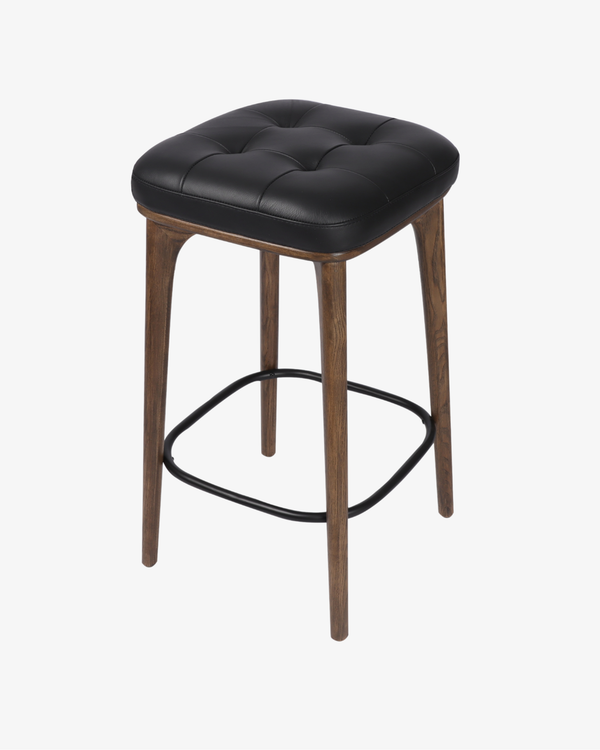 Enzo Leather Barstool