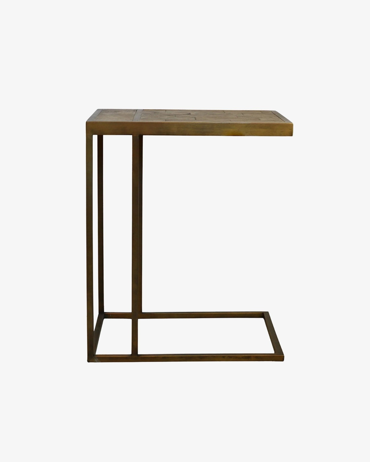 York Sofa Table - Antique Brass