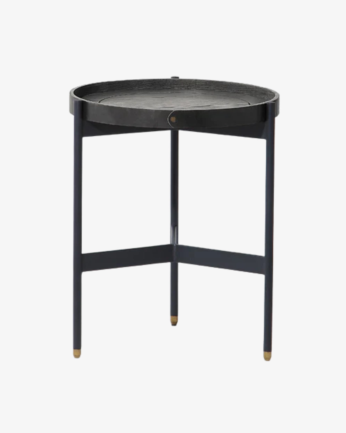 Corelli Round Side Table - Black