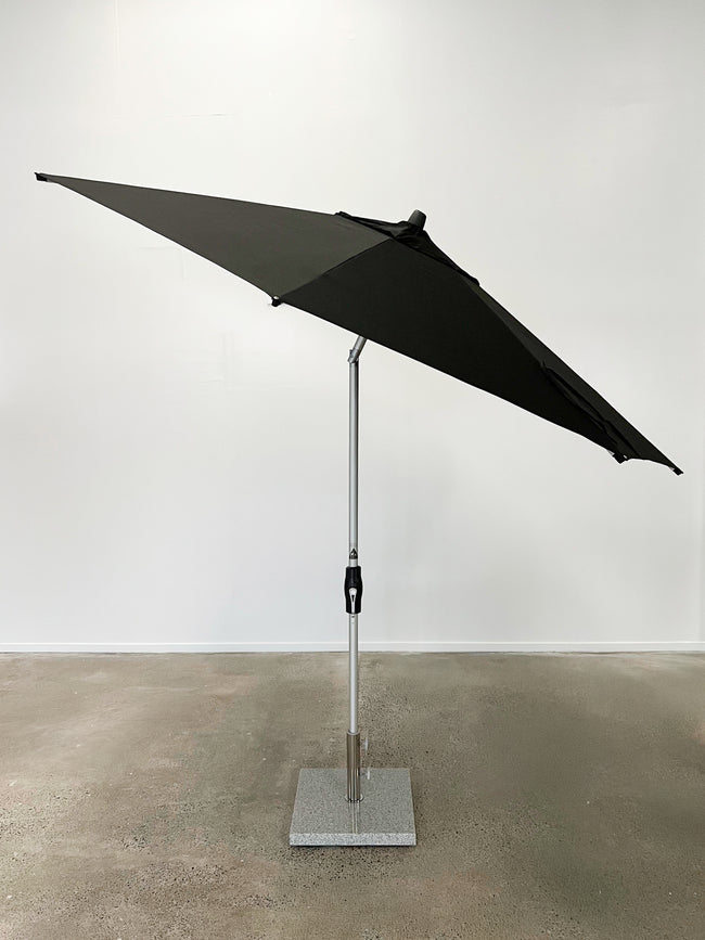 Greenslades Costa Tilting Outdoor Umbrella - 3.0m Octagonal - Black