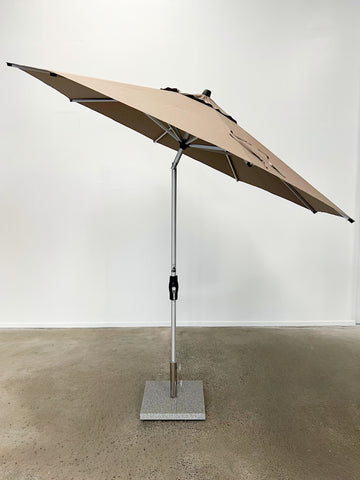 Greenslades Porto Cantilever Umbrella - 2.5m Square - Taupe