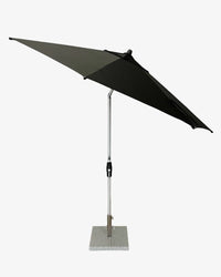 Greenslades Costa Tilting Outdoor Umbrella - 2.7m Octagonal - Black